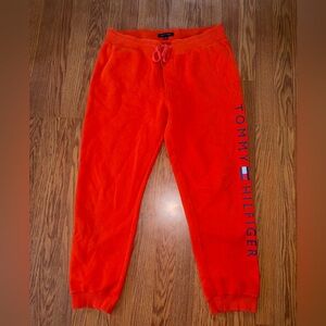 Tommy Hilfiger Orange Sweatpants